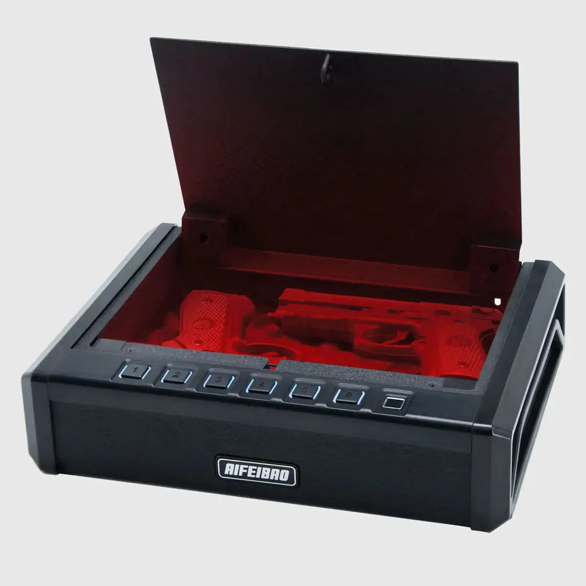 Portable Gun Case by ISLANDSAFE | The best safes for valuables protection