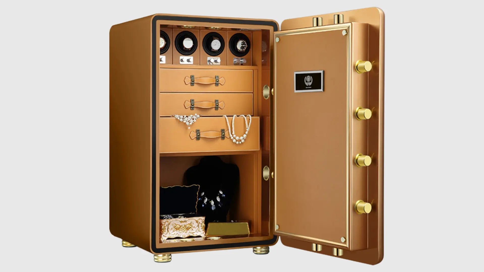How-to-Plan-Custom-Safe-Interiors-Watch-Winders-Jewelry-Drawers-and-More by ISLANDSAFE | The best safes for valuables protection