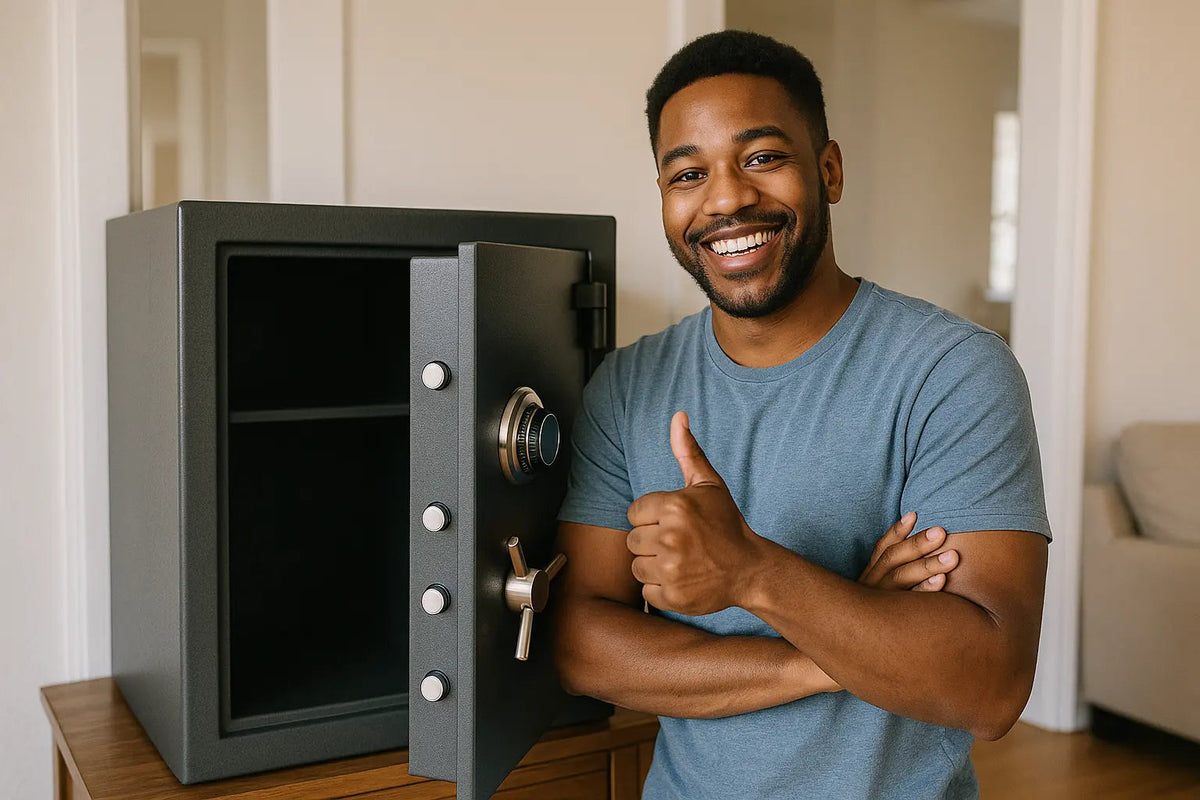 Human Size Safe What Size Home Safe You Need? Compact vs Large Safe Guide | ISLANDSAFE