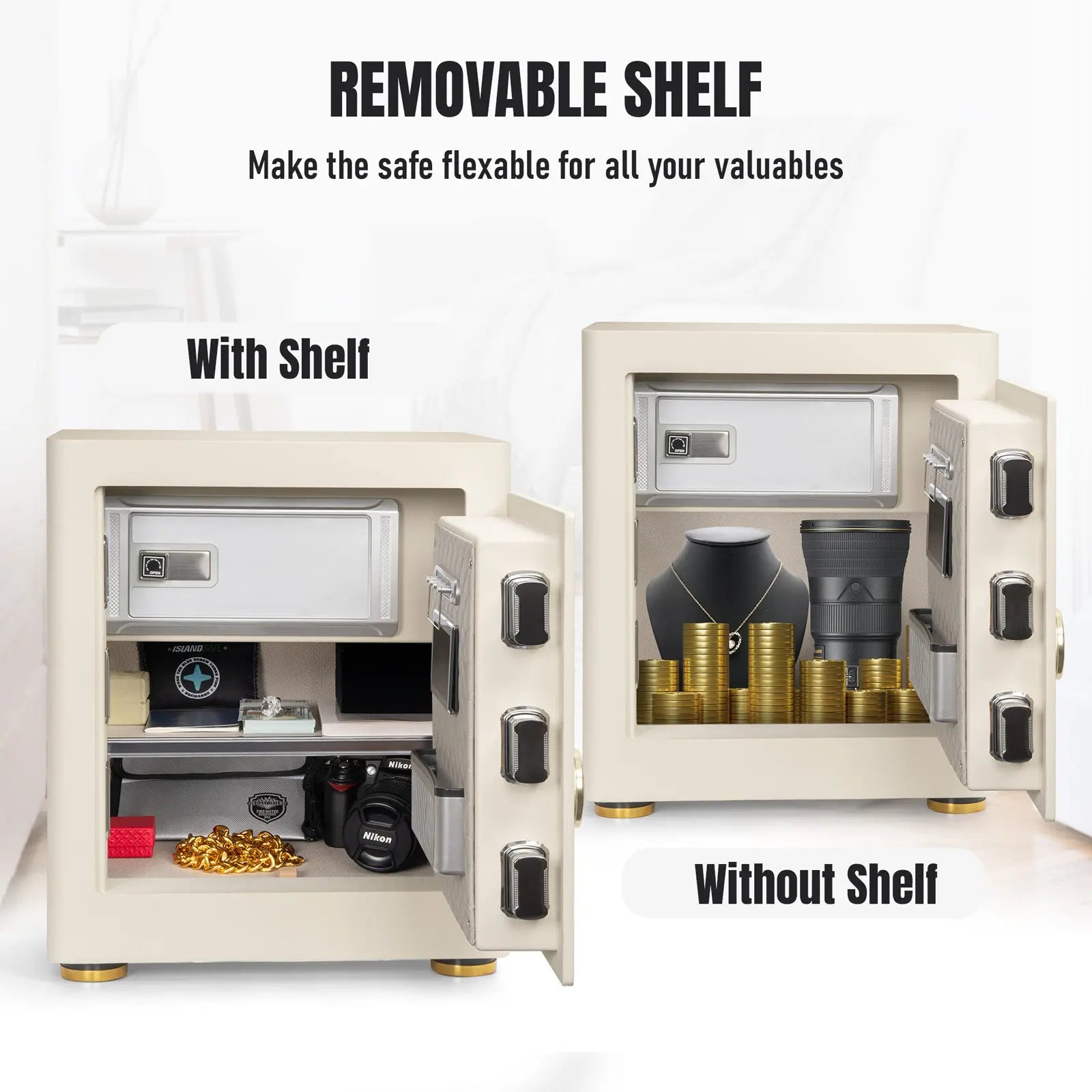 Alinea Vibrant Personal Safe by Islandsafe | The best safes for valuables protection