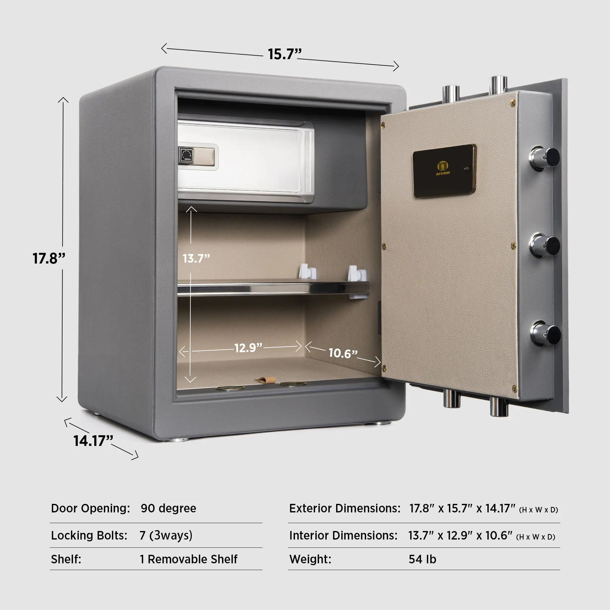 EliteShield Compact Biometric Safe by Islandsafe | The best safes for valuables protection