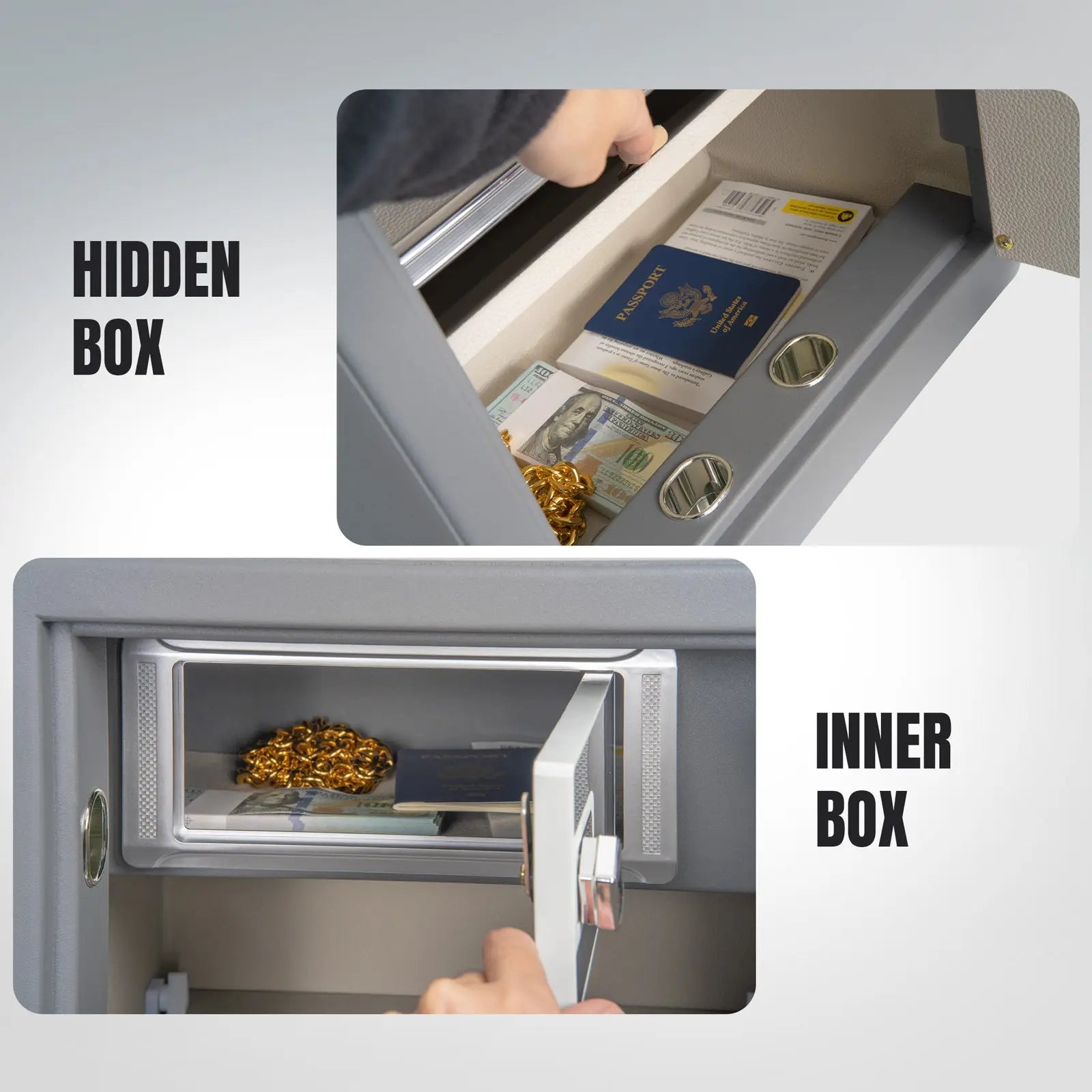 EliteShield Compact Biometric Safe by Islandsafe | The best safes for valuables protection