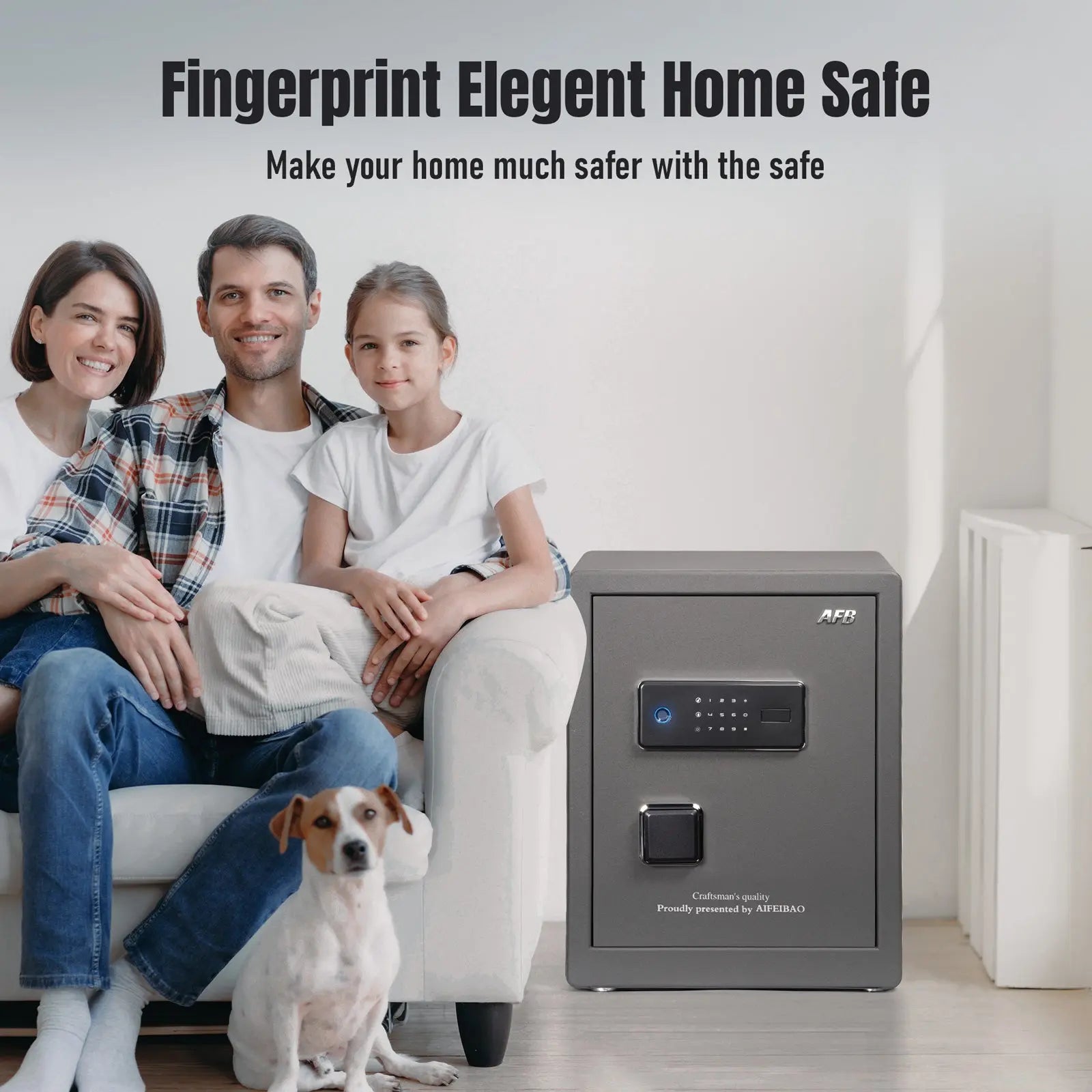 EliteShield Compact Biometric Safe by Islandsafe | The best safes for valuables protection