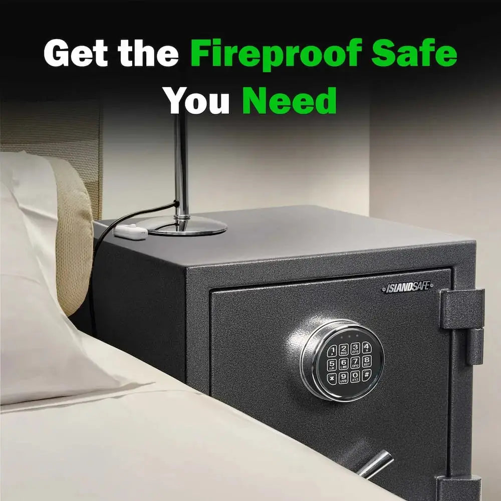Safe Fire Protection FireShield Medium Safe – 1200 °F Fire Protection Safe - ISLANDSAFE