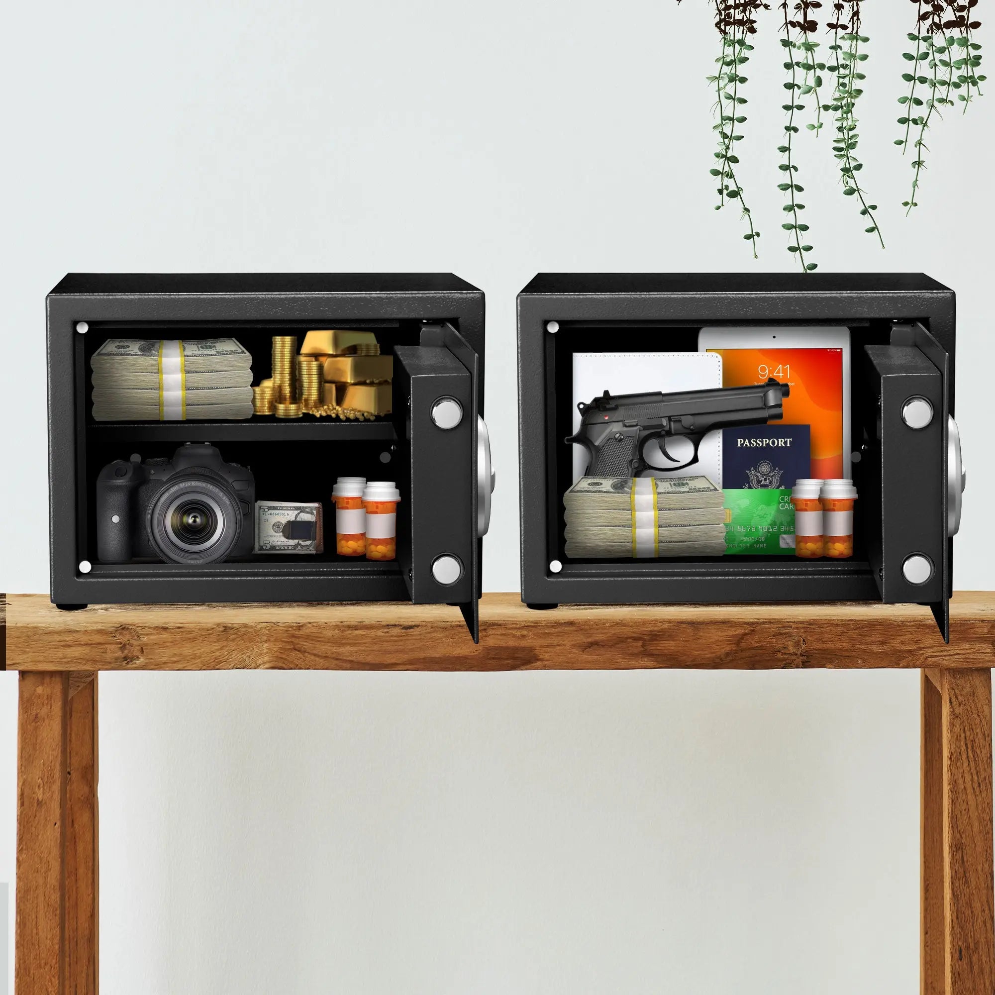 Moderno Versatile Home Safe Sleek, Compact Security - ISLANDSAFE