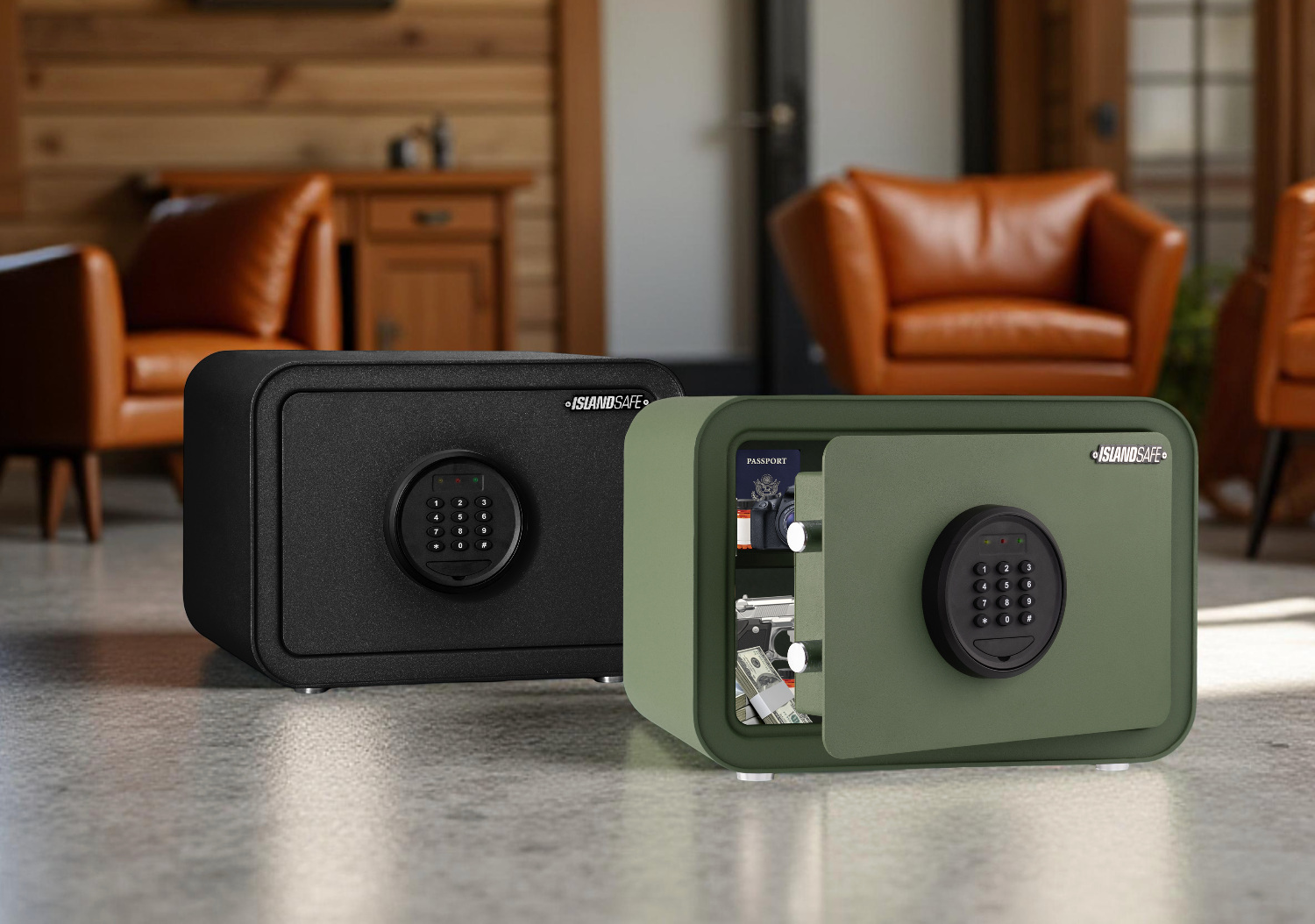 fireproof home safe for cash and valuables