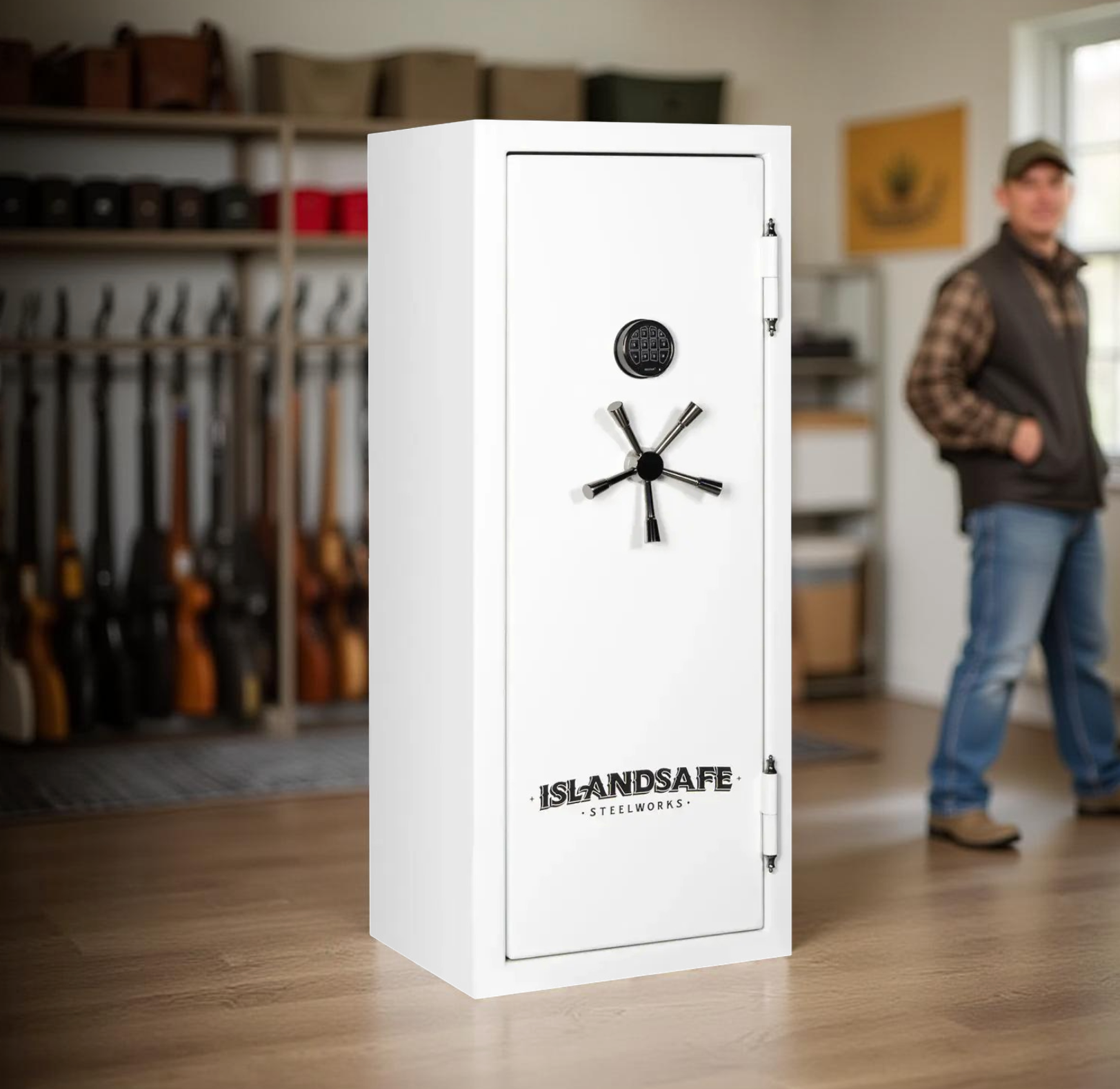 fireproof gun safe for cash and valuables