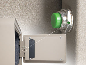 IslandSafe security code reset button